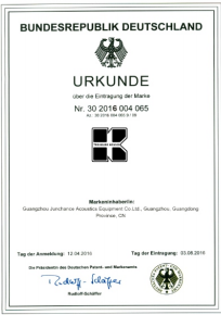 德国K宝商标证书